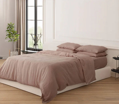 Linen Cotton Duvet Cover Sets
