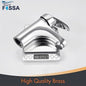 Fossa Taps for Bathroom Sink Chrome Basin Mixer Tap Brass Modern Single Handle Bathroom Faucet FSLF-001